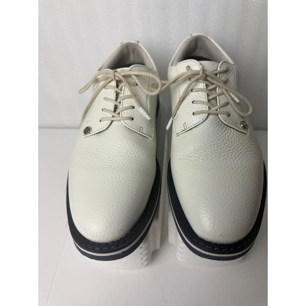 G/FORE Gallivanter Golf Shoes Mens 7 Pebble Grain Leather STYLE: G4MC0EF01 S/TWT